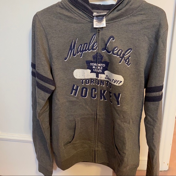 Toronto Maple Leafs Zip-Up Sweater - Picture 4 of 6